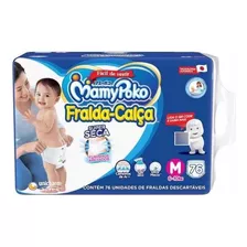 Pacotão Fralda-calça Mamypoko 76 M