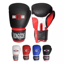 Guantes De Boxeo Ringside Grande/x-grande Negro/rojo