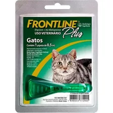 Frontline Plus Gatos 1 A 10 Kg 0,5 Ml - 1 Dose