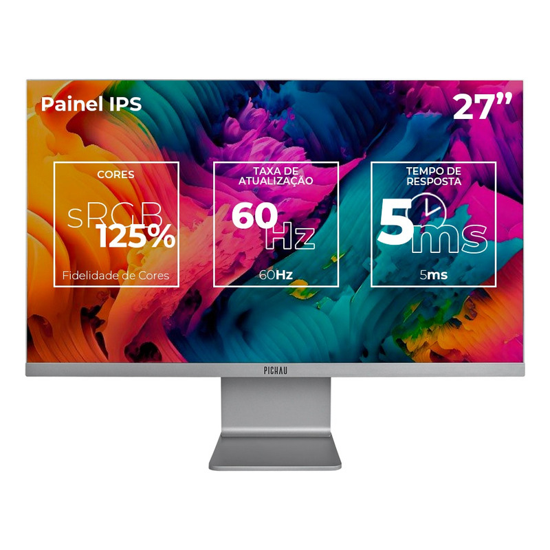 Monitor Gamer Pichau Cepheus VPRO27, 27 Pol, IPS, FHD, 1ms, 360Hz