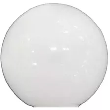 Tulipa Globo Vidrio 8x15 Sin Cuello Opal Brillante