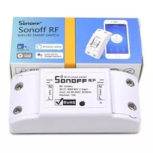 Relé Sonoff Interruptor Wifi E Rf 433mhz Sem Controle