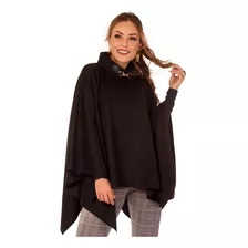 Poncho Feminino Suede Camurça Moda Equestre Gaúcha 