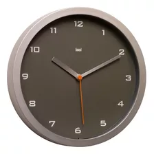 Bai Reloj De Pared De Diseño, Gotham Charcoal