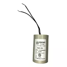 Capacitor Motor Permanente 50uf 250vac 50/60hz Ducati 2fios