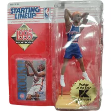 Grant Hill 1995 Detroit Pistons Nba Rookie Fwd Kenner Starti