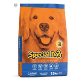 Alimento Special Dog Premium Para Cachorro Adulto Todos Os Tamanhos Sabor Carne Em Sacola De 15kg
