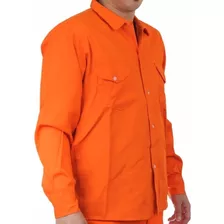 Camisa Naranja Primera Calidad Ropa De Trabajo Factura A Y B