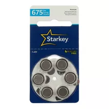 Kit 60 Baterias Pilha Aparelho Auditivo S675 Pr44 Starkey