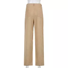 Pantalones Casuales De Pana Para Mujer De Primavera Y Otoño