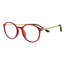 Armação Óculos De Grau Redondo Feminino American Way Tr508