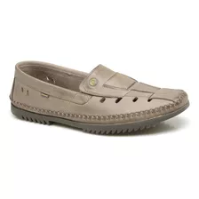 Mocassim Sapatilha Sapato Free Way Logan 2 Original Couro