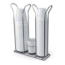 Suporte Para Copos Descartáveis 80/20ml Organizador Branco