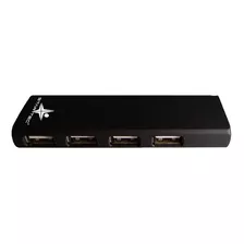 Multipuerto Usb Star Tec St-hu-21 4 Puertos 2.0 Negro