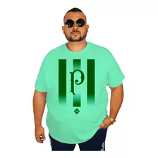 Camiseta Palmeiras Classic Plussize Masculina Tamanho Grande