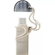 Unidad Flash Pny 64 Gb Duo-link Usb 3.0 Otg Para Android - (