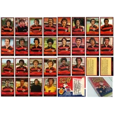 Coleção Completa Futebol Cards Ping-pong Flamengo Com Caixa
