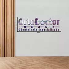 Logo Logotipo Letreiro De Parede Personalizado Acrílico 1m