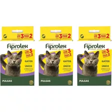 Fiprolex Drop Spot Gatos 3 Pipetas - Ceva - 3 Unidades