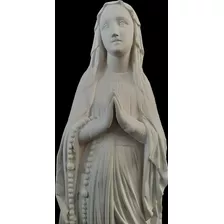 Nossa Senhora De Lourdes - 60 Cm - Pó De Mármore