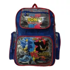 Mochila Escolar Infantil G Chenson Sc22v28 Sonic