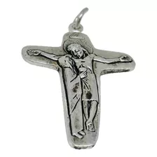 Cruz De La Unidad 4.5 Cm Plateada Virgen Schoenstatt 1 Pieza