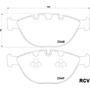 Balatas Disco  Delantera Para Bmw Z8   2002