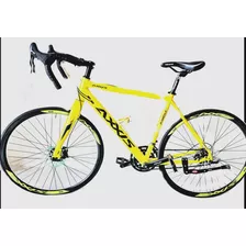 Bicicleta* Aro 700 Axxis Kalibur *speed Aluminio* 2x9v Disc