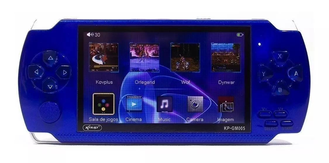 Console Knup Kp-gm005 16gb Cor Azul