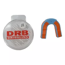 Protector Bucal Dribbling Bicolor Jr Celeste-naranja Cli