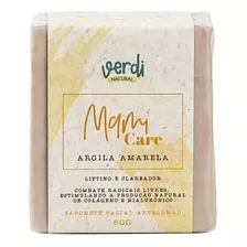 Sabonete Facial Vegano Argila Amarela Verdi Natural ®