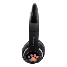 Audifono Monster Cat Ears Negro Cool Kids Bluetooth / Colors