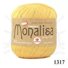 Linha Monalisa 100g 1317 Cor Amarelo