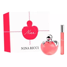 Set Perfume Nina Ricci Nina 80ml + Roll On Original