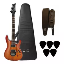 Guitarra Ibanez S520 Lvs Sunburst + Kit 