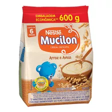 Cereais Infantil Nestlé Mucilon Arroz E Aveia Em Pacote 600 G