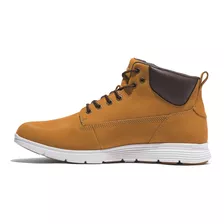 Bota Timberland Mid Lace Tb0a6be5754 Hombre Color Amarillo Diseño De La Tela Liso Talla 27.0