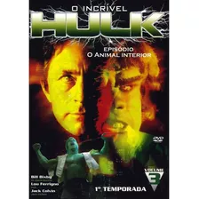 Dvd O Incrível Hulk Vol. 3 - O Animal Interior