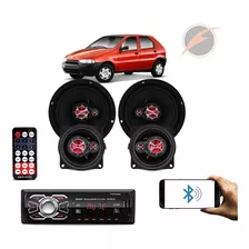 Som Completo Fiat Palio Rádio + 4 Alto Falantes E Weekend