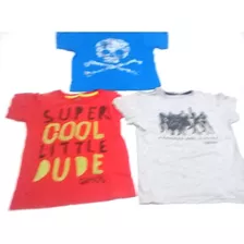 Combo 3 Remeras Niños N 5. Ver Medidas. Casi Sin Uso