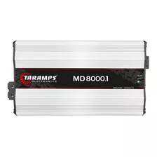 Módulo Amplificador Taramps Md 8000.1 Rms 2 Ohms Branca