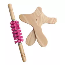 Aquarela Cosméticos Rolo De Massagem Turbinada + Kit Pantalas Rosa