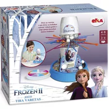 Brinquedo Frozen 2 Pega Varetas Raciocínio Divertido Menina