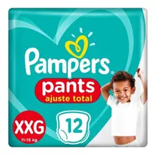 Fralda Pampers Pants Ajuste Total Xxg 12 Un.