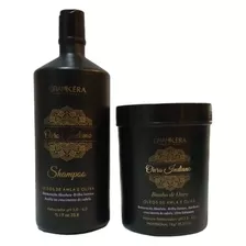 Keranza - Kit Ouro Indiano - Shampoo 1l E Máscara 1kg