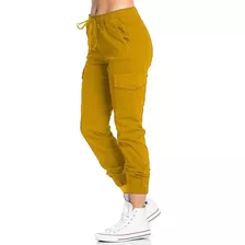 Pantalón Jogger Tipo Cargo Para Dama Moda