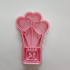 Cortantes Set San Valentin Enamorados 8 Cm 