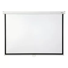 Pantalla Proyector 100 Loch P/colgar Pared Techo Retractil