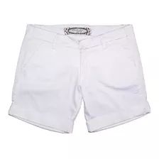 Short Mujer En Gabardina Fina Moda Prussia Pr100340