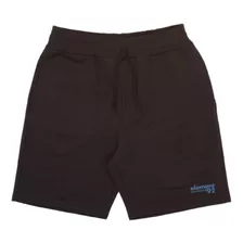 Bermuda Masculina Element Moletom Track Shorts Preto